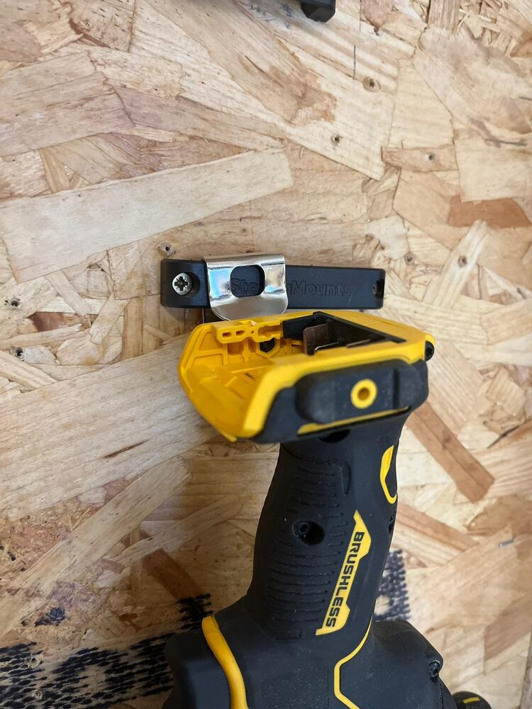 StealthMount BB-XL-BLK-6 Bench Belts Universal Tool Holster XL (6 Pack) Black