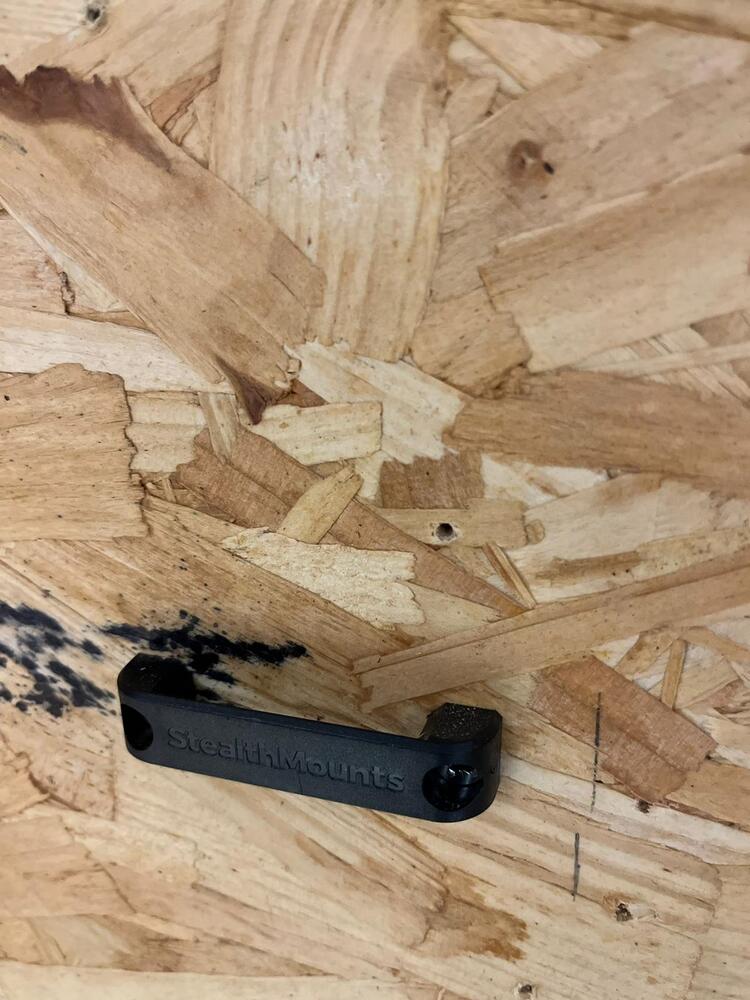 StealthMount BB-PL-BLK-6 Bench Belt+ Universal Tool Holster (6 Pack) Black