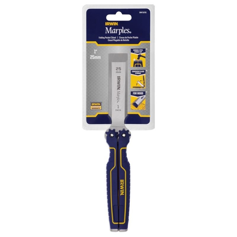 IRWIN IWHT16701 1in Folding Chisel - Mississauga Hardware Centre Inc