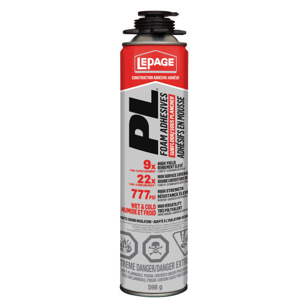 LePage 598g Gun Grade PL Subfloor Foam Adhesive