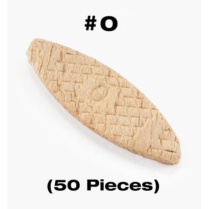 JJS Compressed Hardwood Biscuits for Wood Joining - 0 - Mississauga Hardware Centre Inc