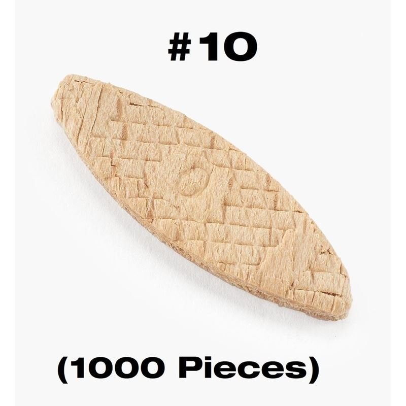JJS Compressed Hardwood Biscuits for Wood Joining - 10 - Mississauga Hardware Centre Inc