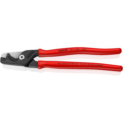 KNIPEX 95 11 225 SBA StepCut® XL Cable Shears with Step Cut - Mississauga Hardware Centre Inc