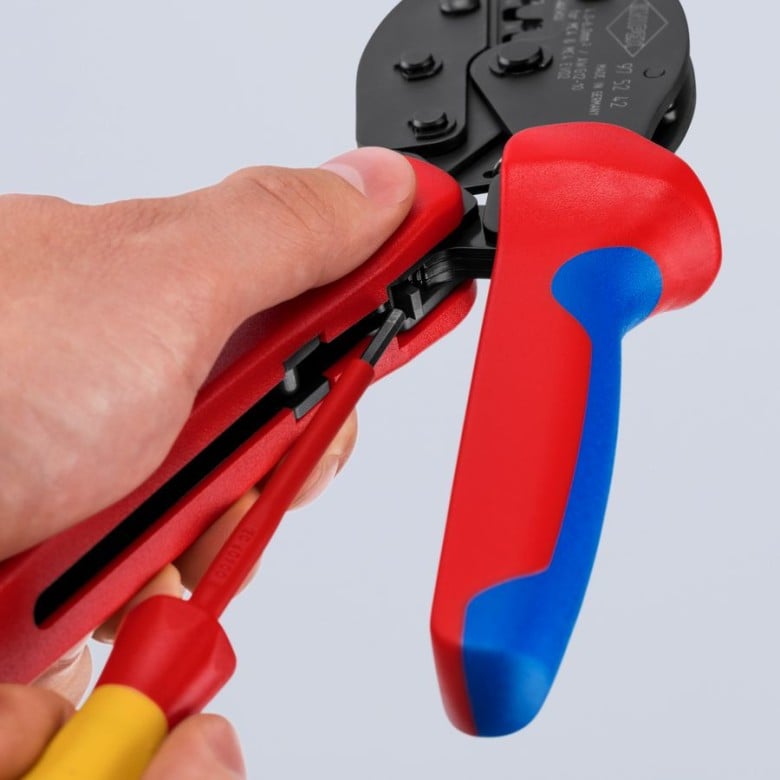 KNIPEX 97 52 42 8 1/2" KNIPEX PreciForce® Crimping Pliers For MC4/MC4 EVO 2 - Mississauga Hardware Centre Inc