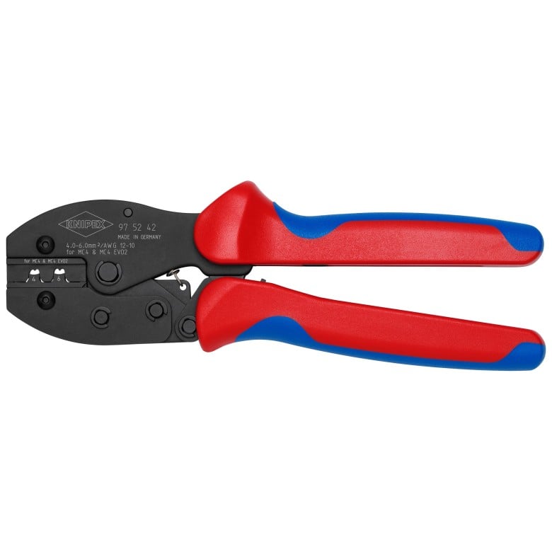 KNIPEX 97 52 42 8 1/2" KNIPEX PreciForce® Crimping Pliers For MC4/MC4 EVO 2 - Mississauga Hardware Centre Inc