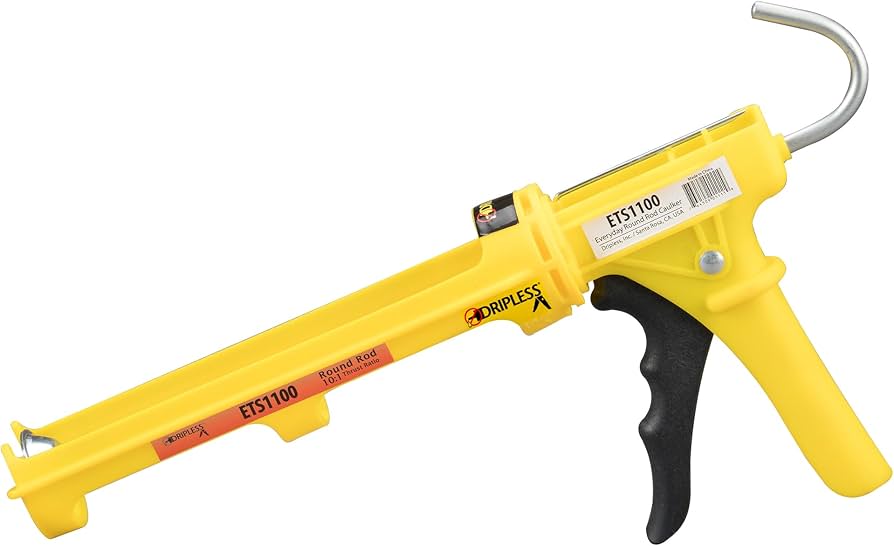 Krylon ETS1100 10oz Composite Body Round Rod Caulk Gun w/10:1 Thrust Ratio - Mississauga Hardware Centre Inc