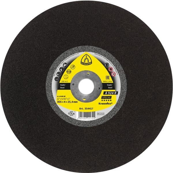 KLINGSPOR 354416 14" x 5/32" x 20mm Cut-Off Blade