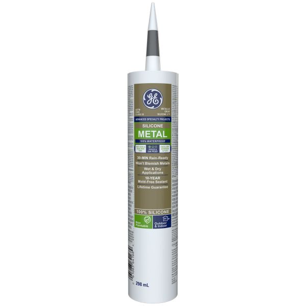 GE 300ml Metal Silicone - Metallic Gray