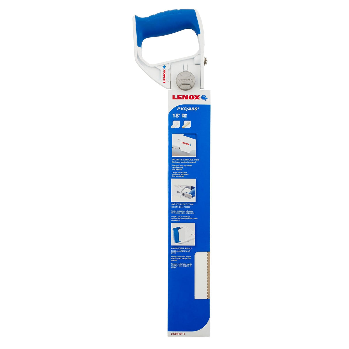 LENOX 20980HSF18 18" PVC/ABS Plastic Pipe Hand Saw - Mississauga Hardware Centre Inc