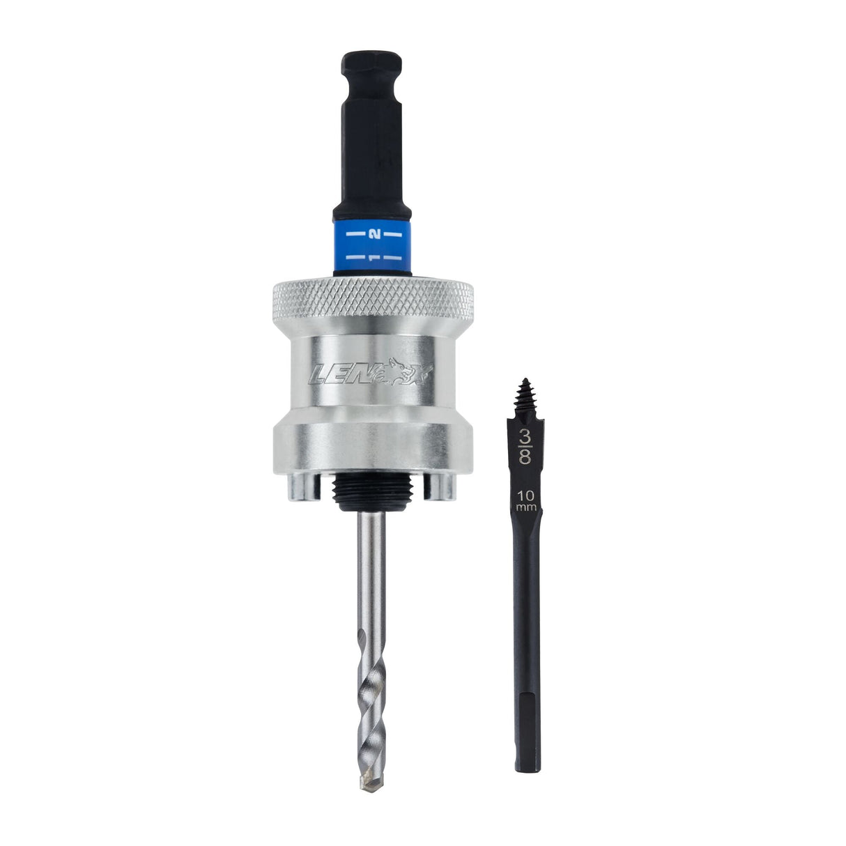 LENOX LXAH9912CPBM SNAP - BACK® Quick Change Hole Saw Arbors 2L 13mm 31.8 - 158.8mm - Mississauga Hardware Centre Inc