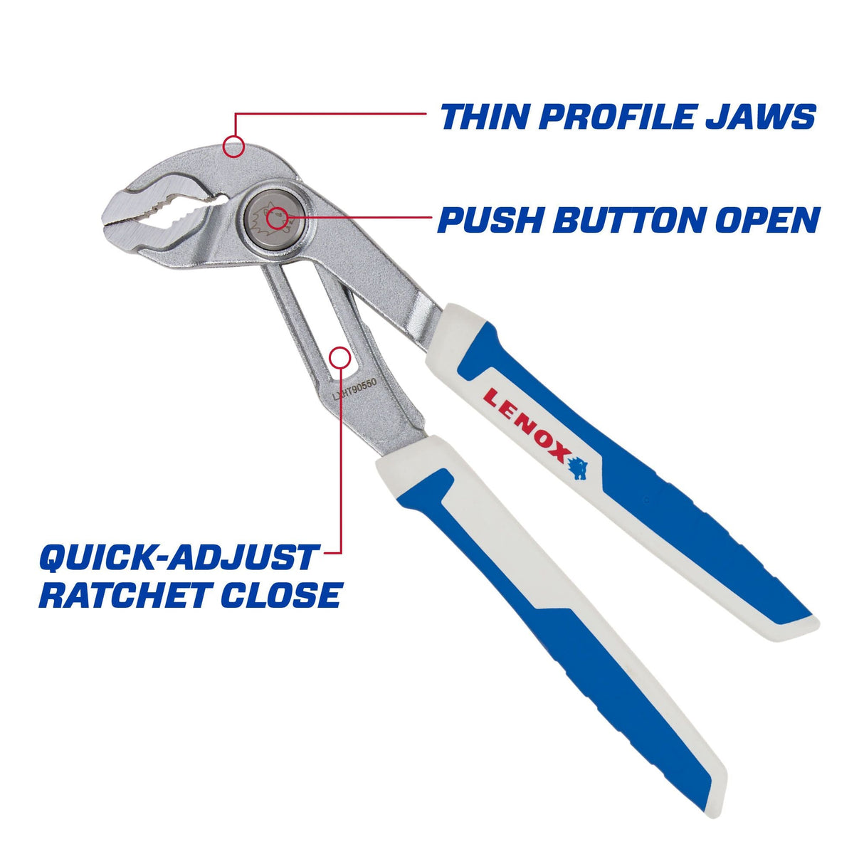 LENOX LXHT90550 8" Quick - Adjust Pliers - Mississauga Hardware Centre Inc