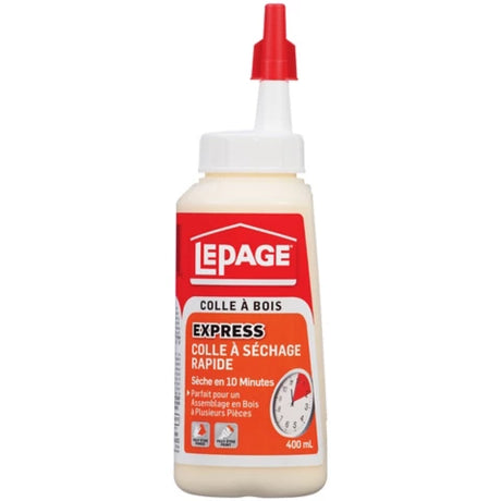 LePage 1536417 Express Wood Glue 400ml