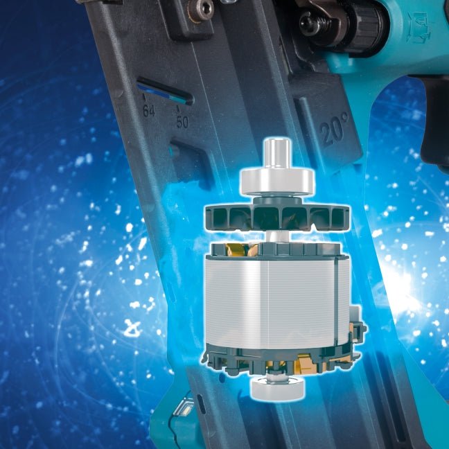 Makita DBN610Z 18V LXT Brushless 2 - 1/2" 16 ga Angled Finish Nailer - Tool Only - Mississauga Hardware Centre Inc