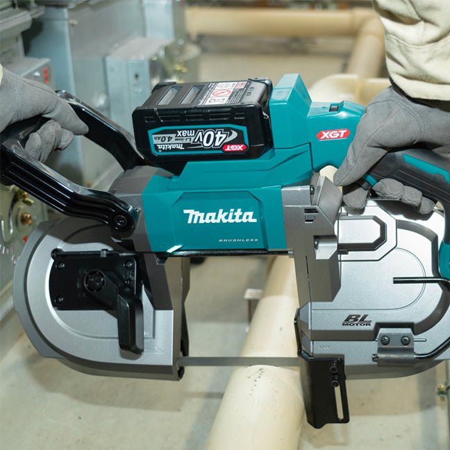 Makita PB002GZ 40Vmax XGT Brushless Portable Band Saw, Tool Only - Mississauga Hardware Centre Inc