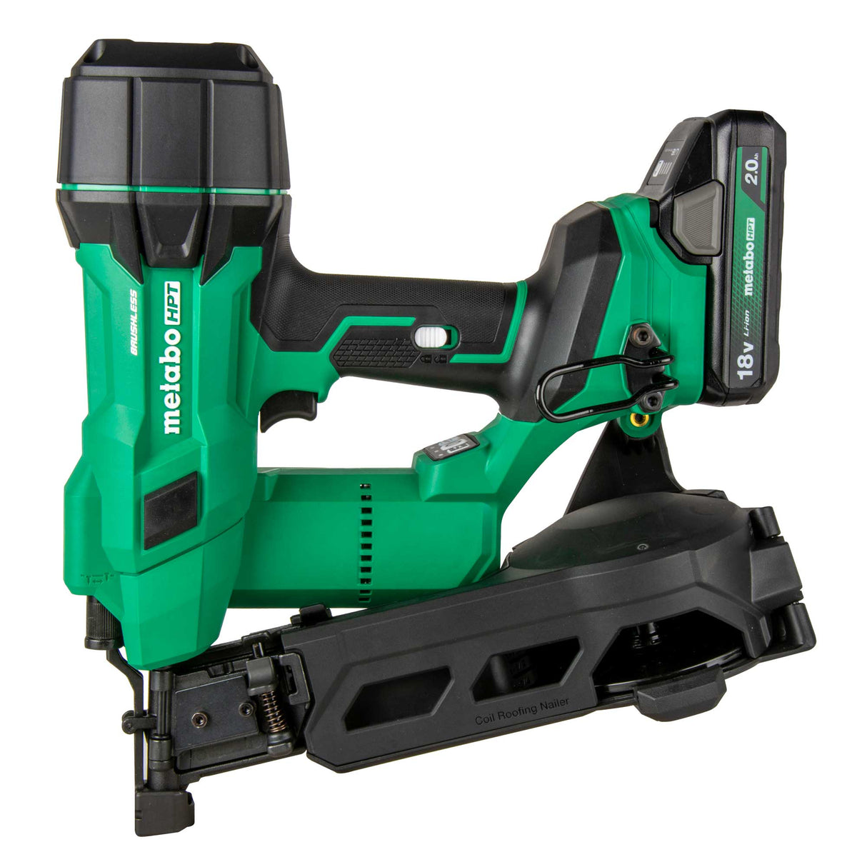 metabo HPT 18V MultiVolt™ Brushless 1 - 3/4" Coil Roofing Nailer Kit - Mississauga Hardware Centre Inc