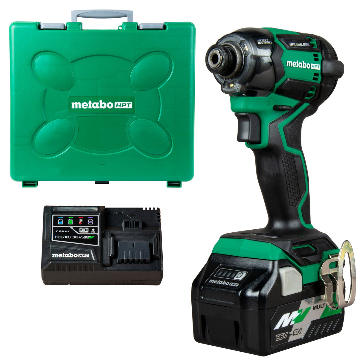 metabo HPT 36V MultiVolt™ Cordless Triple Hammer BOLT Impact Driver - Mississauga Hardware Centre Inc