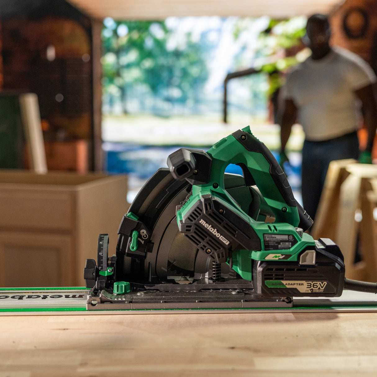 metabo HPT C3606DPAM 36V MultiVolt™ Cordless 6 - 1/2" Track Saw Kit - Mississauga Hardware Centre Inc