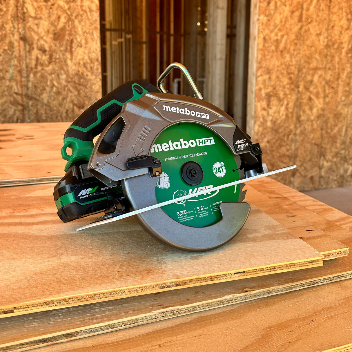 Metabo HPT C3607DBQ4M 36V MultiVolt™ 7 - 1/4" Circular Saw w/ Torque Boost Technology (Tool Body Only) - Mississauga Hardware Centre Inc