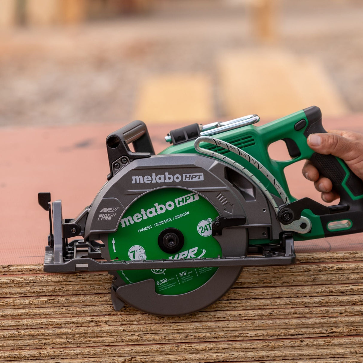 metabo HPT C3607DWAQ4M 36V MultiVolt 7 - 1/4 Inch Rear Handle Circular Saw (Tool Body Only) - Mississauga Hardware Centre Inc