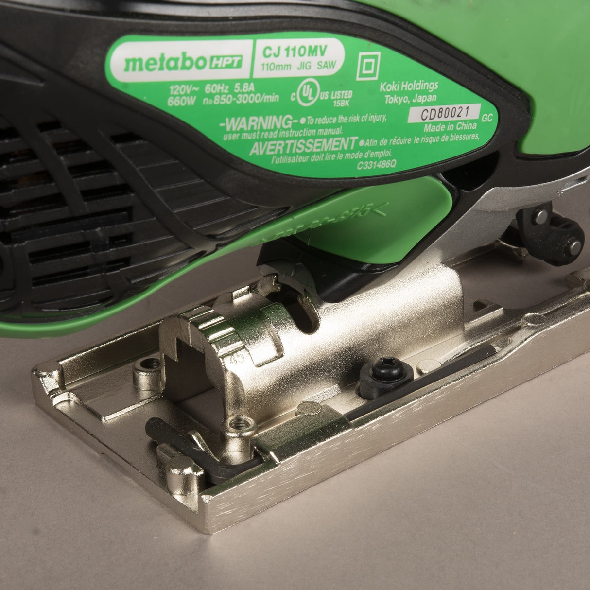 metabo HPT CJ110MV Variable Speed Jig Saw with LED Light & Blower - Mississauga Hardware Centre Incmetabo HPTCJ110MV