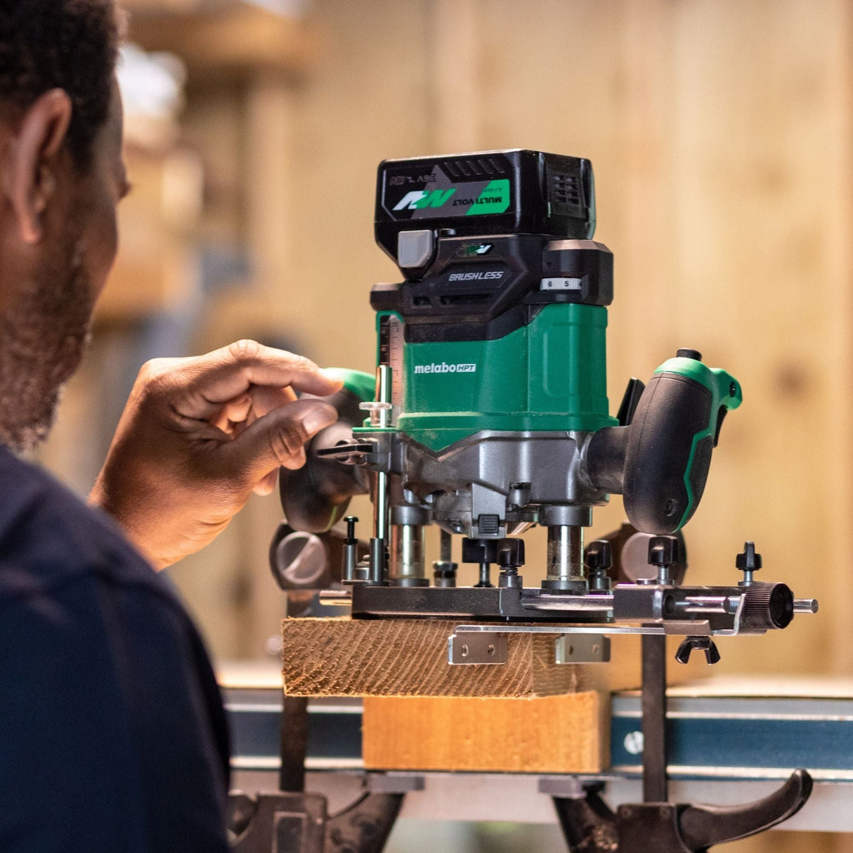 metabo HPT M3612DAM 36V Cordless Variable Speed Plunge Router - Mississauga Hardware Centre Inc