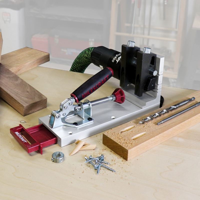 MILESCRAFT 1327 PocketJig400 POCKET HOLE KIT - Mississauga Hardware Centre Inc