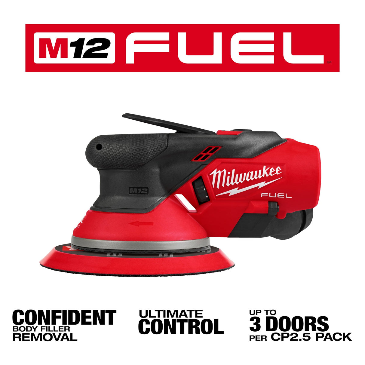 Milwaukee 2585 - 20 M12™ FUEL™ 6" Random Orbital Sander (3/16") - Mississauga Hardware Centre Inc
