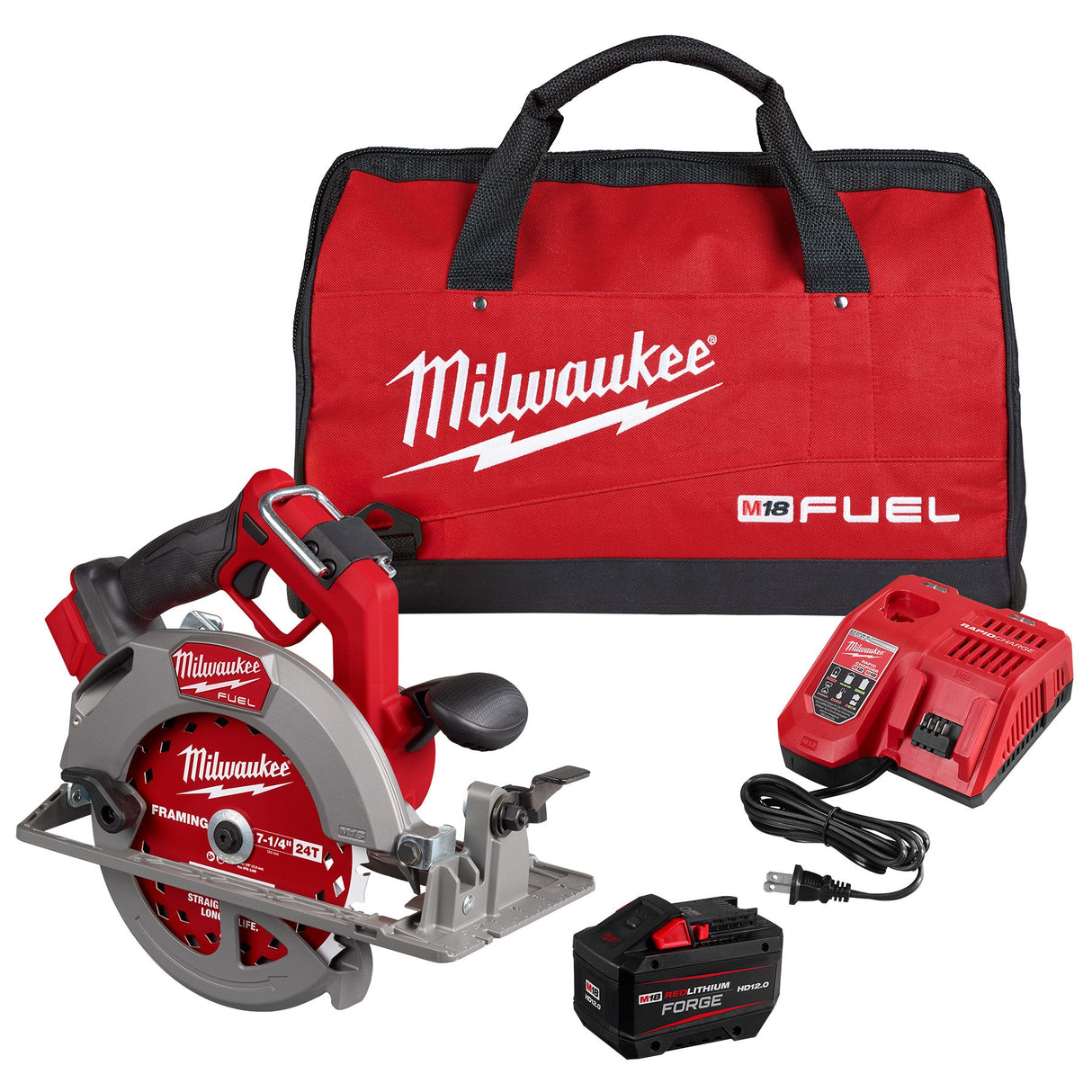 Milwaukee 2834 - 21HD M18 FUEL™ 7 - 1/4” Circular Saw Kit - Mississauga Hardware Centre Inc