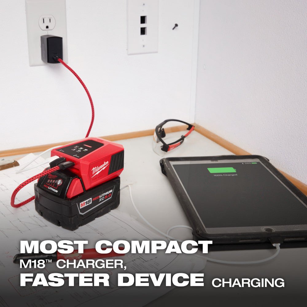 MILWAUKEE 2847 - 20 M18™ TOP - OFF™ Charger & Power Supply - Mississauga Hardware Centre Inc