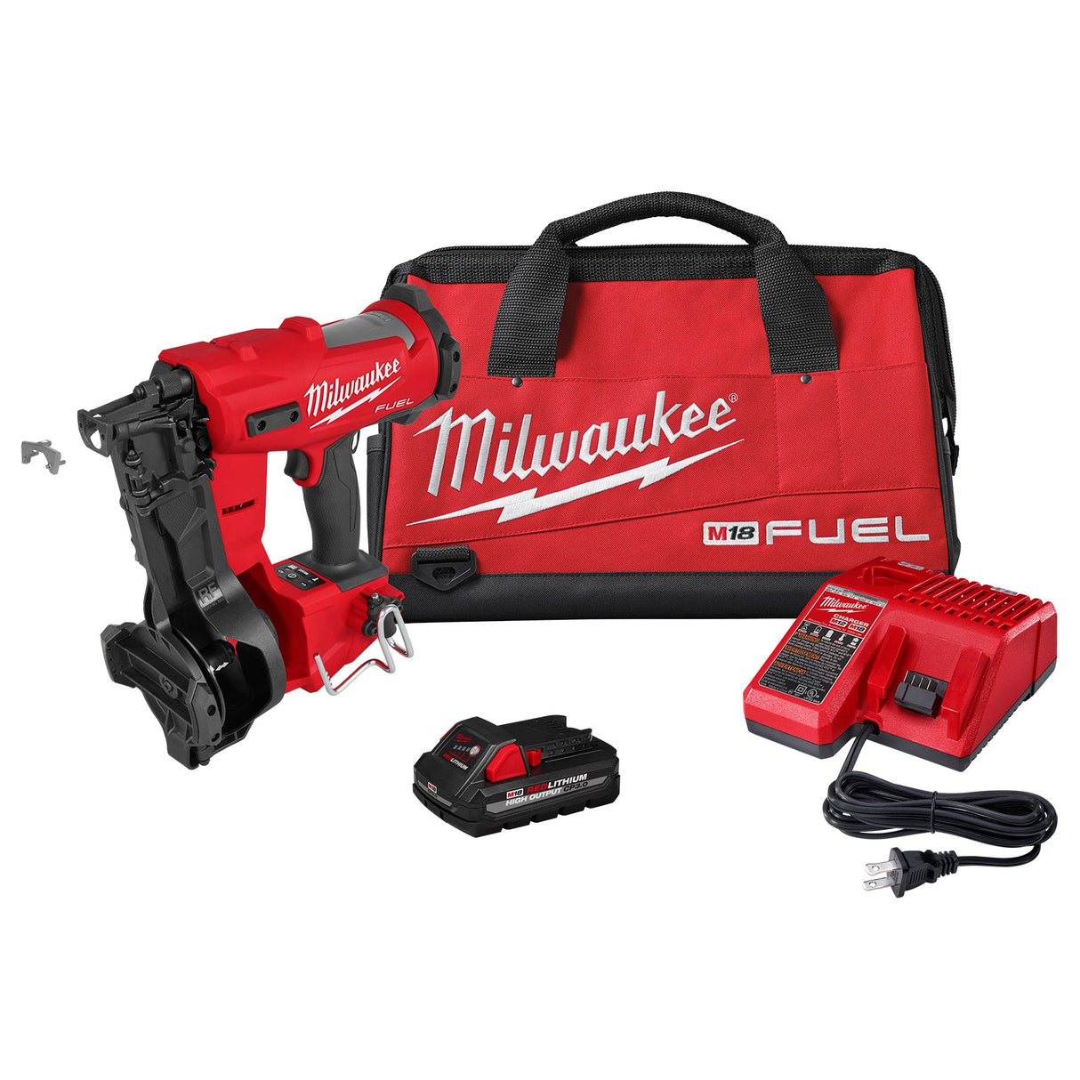Milwaukee 2909 - 21 M18 FUEL™ Coil Roofing Nailer Kit - Mississauga Hardware Centre Inc