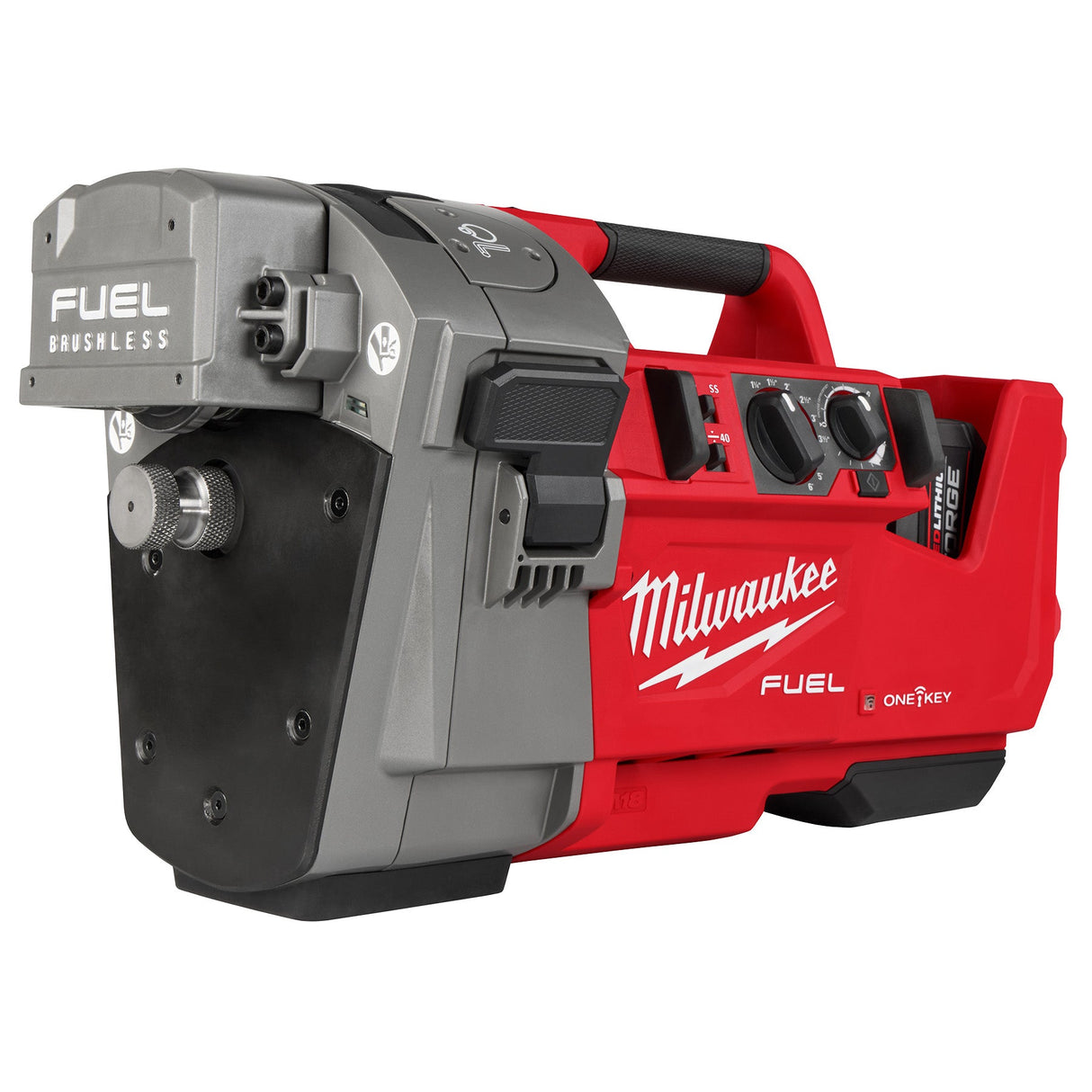 Milwaukee 2927 - 22 M18 FUEL™ RINGER™ Roll Groover for 1 - 1/4” - 4” Sch 10/40, 6” Sch 10 - Mississauga Hardware Centre Inc