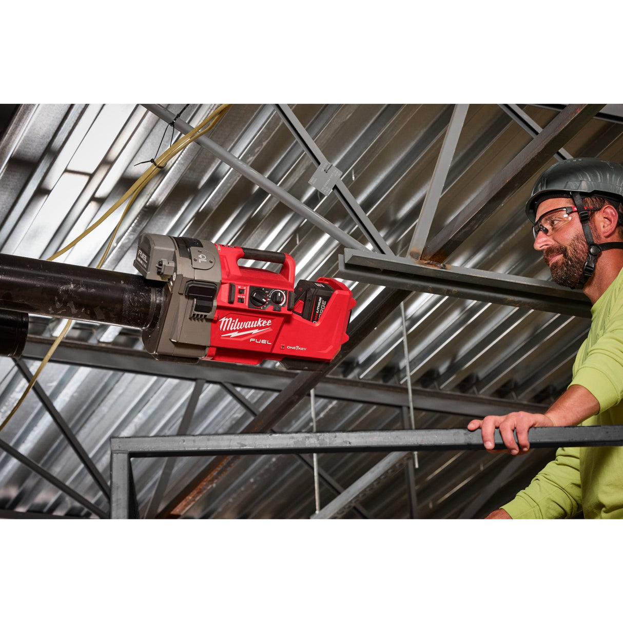 Milwaukee 2928 - 22 M18 FUEL™ RINGER™ Roll Groover for 2” – 6” Sch 10/40 - Mississauga Hardware Centre Inc