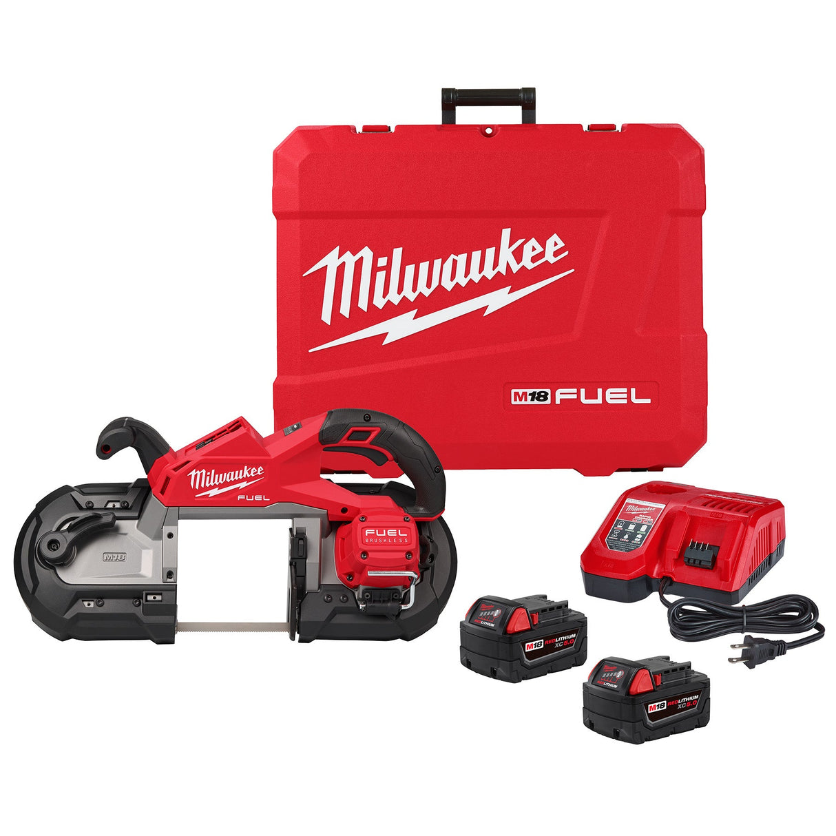 Milwaukee 2929 - 22 M18 FUEL™ Deep Cut Band Saw Kit - Mississauga Hardware Centre Inc