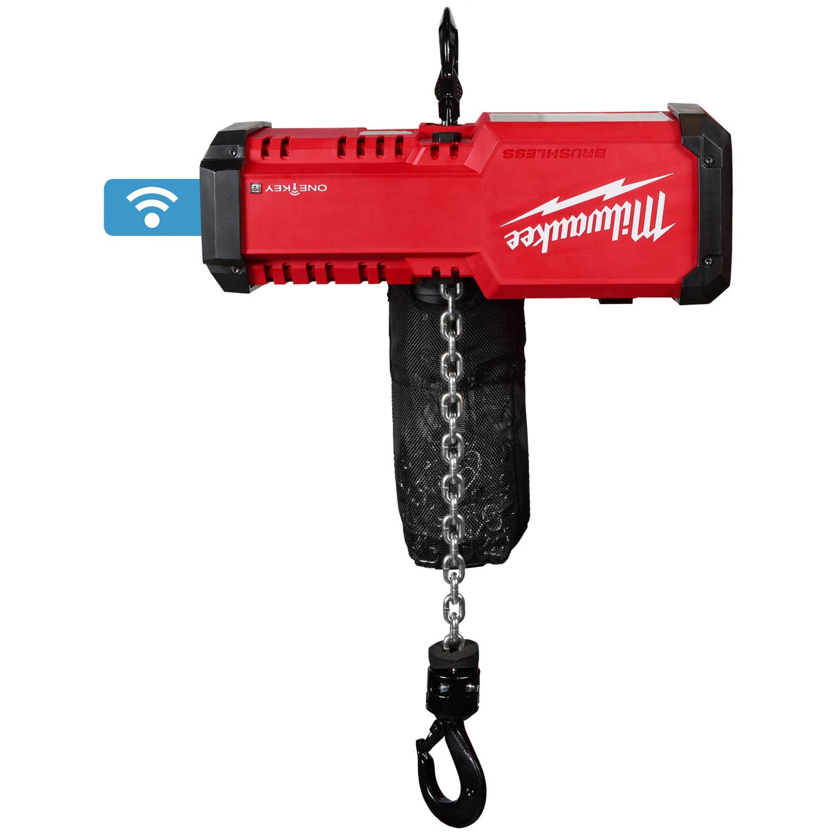 Milwaukee 2983 - 22HD M18 Compact 1 - Ton Chain Hoist w ONE - KEY 2983 - 22HD NEW M18™ Compact 1 - Ton Chain Hoist w/ ONE - KEY™ - Mississauga Hardware Centre Inc