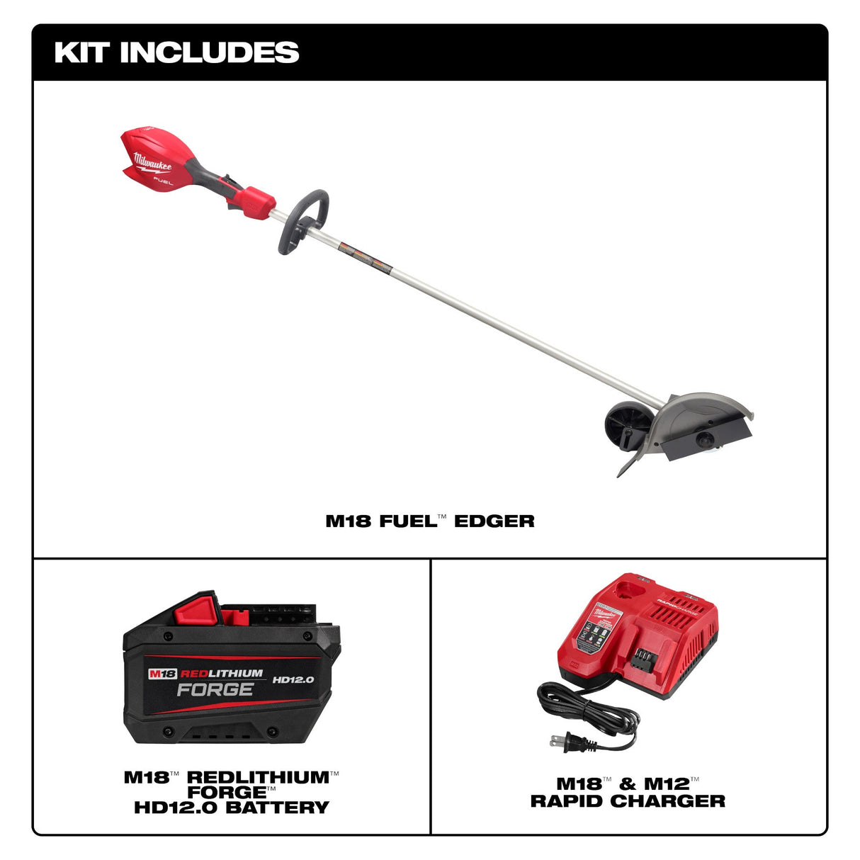 Milwaukee 3011 - 21HD M18 FUEL™ Edger Kit - Mississauga Hardware Centre Inc