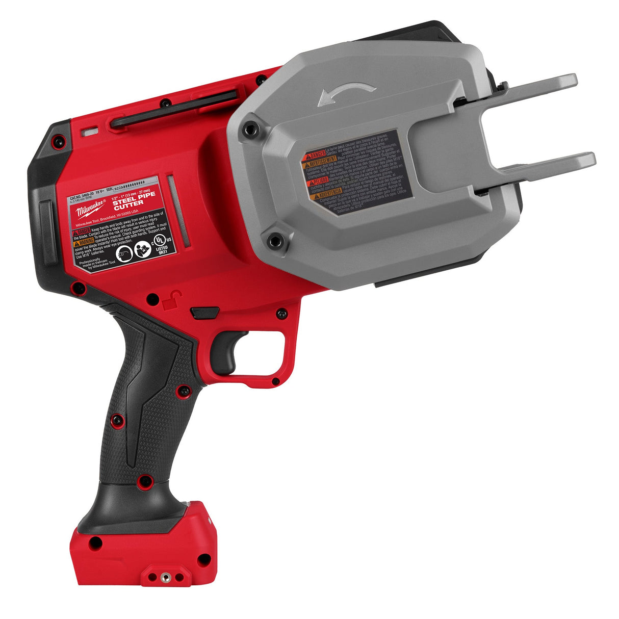 Milwaukee 3469 - 20 M18 FUEL™ ½” - 1” Steel Pipe Cutter - Mississauga Hardware Centre Inc