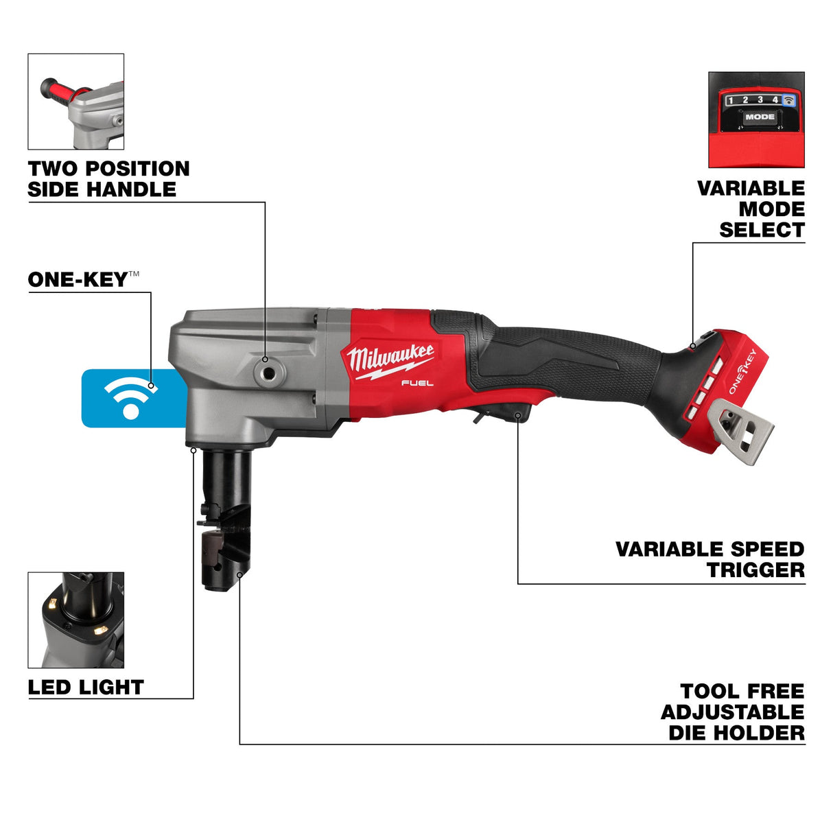 Milwaukee 3476 - 20 M18 FUEL™ 10 Gauge Nibbler - Mississauga Hardware Centre Inc