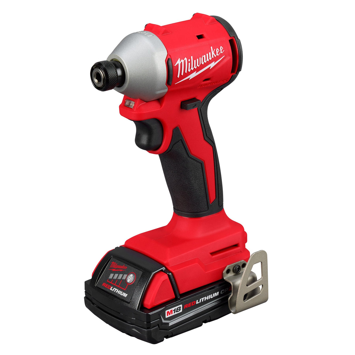 Milwaukee 3650 - 22CT M18™ Compact Brushless 1/4" Hex Impact Driver Kit - Mississauga Hardware Centre Inc