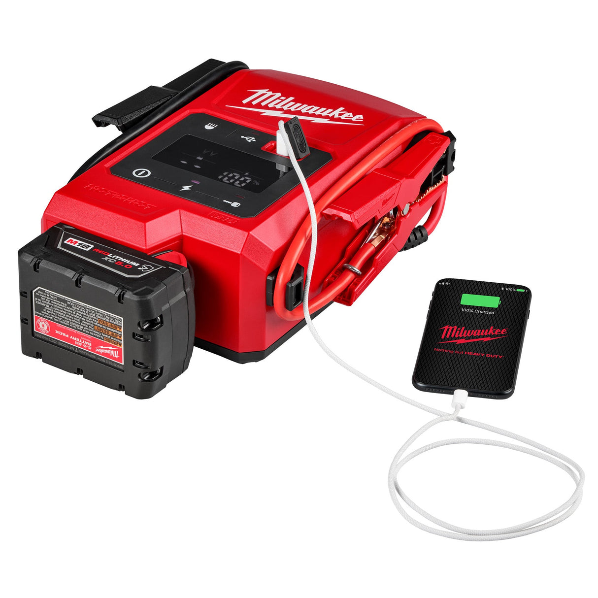 Milwaukee 3841 - 20 M18™ HOTSHOT™ Jump Starter - Mississauga Hardware Centre Inc