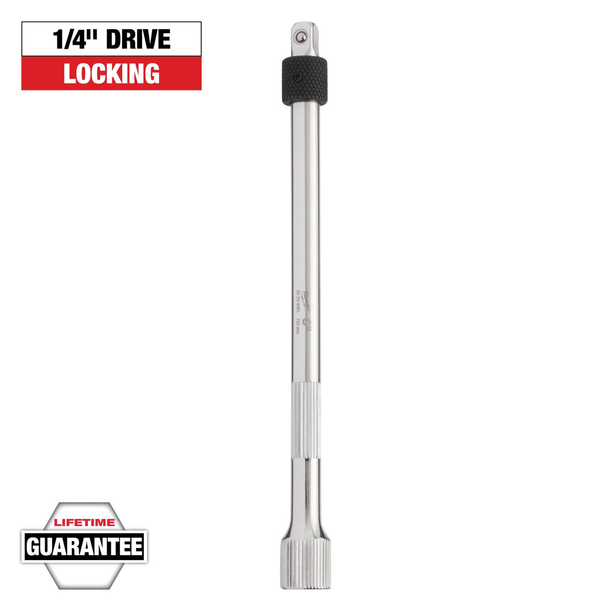 Milwaukee 43 - 24 - 9301 1/4" Drive 6" Locking Extension - Mississauga Hardware Centre Inc