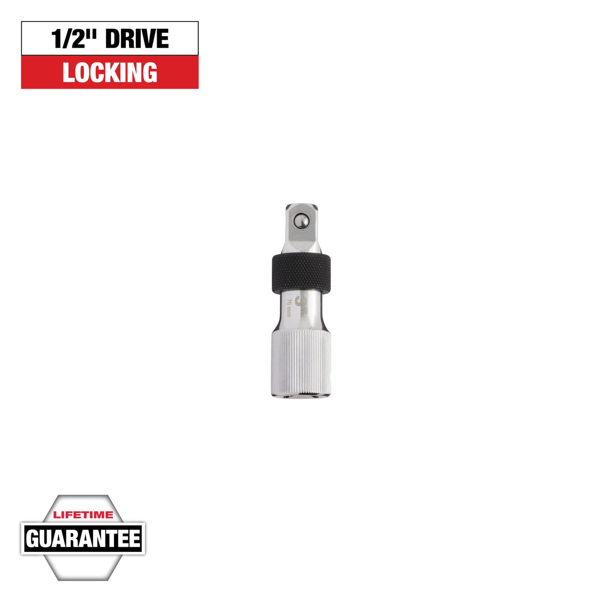 Milwaukee 43 - 24 - 9306 1/2" Drive 3" Locking Extension - Mississauga Hardware Centre Inc