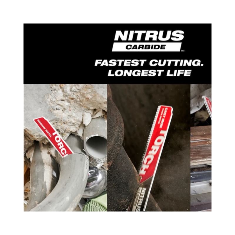 Milwaukee | 48 - 00 - 6252 Nitrus CARBIDE Teeth For Medium Metal 9 in 1 pk - Mississauga Hardware Centre Inc