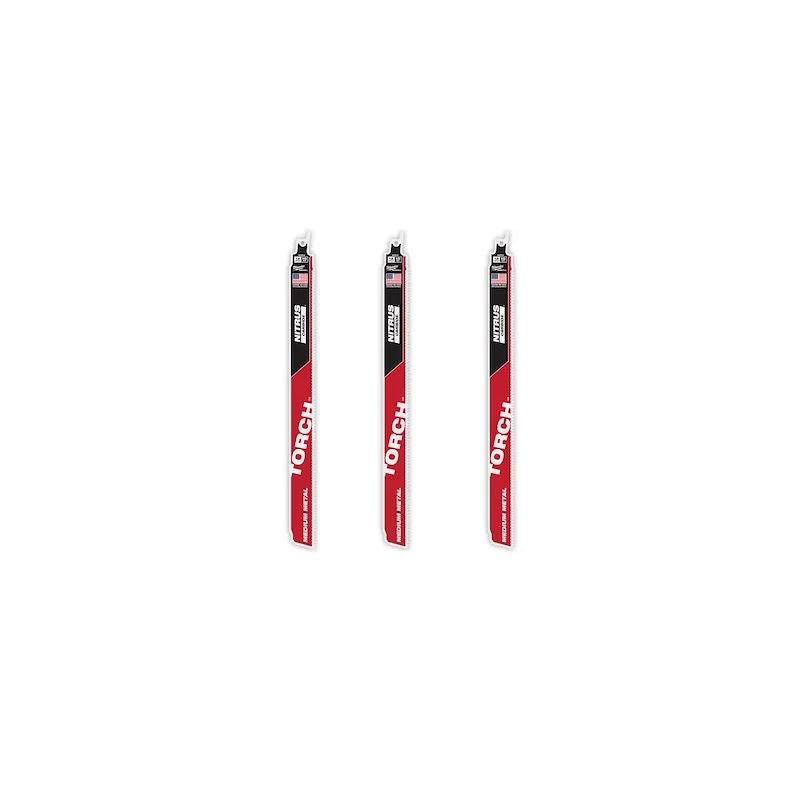 Milwaukee | 48 - 00 - 6353 Nitrus CARBIDE Teeth For Medium Metal 12 in 3 pk - Mississauga Hardware Centre Inc