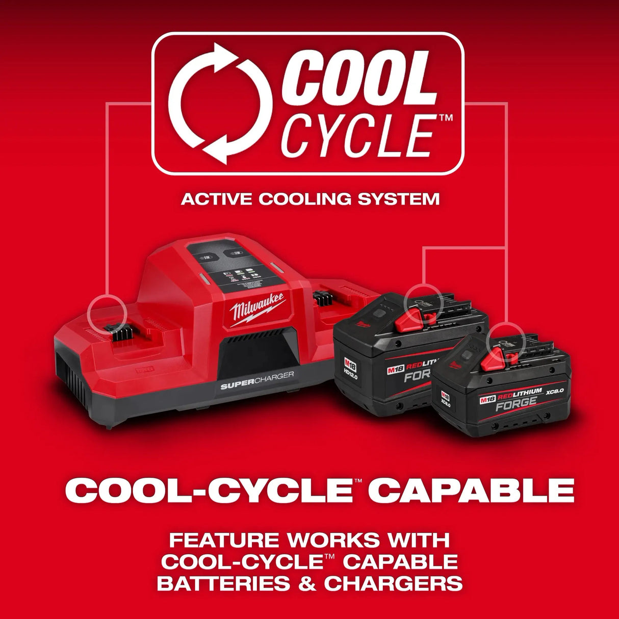 Milwaukee 48 - 11 - 1881 M18™ FORGE™ XC8.0 Battery Pack - Mississauga Hardware Centre Inc