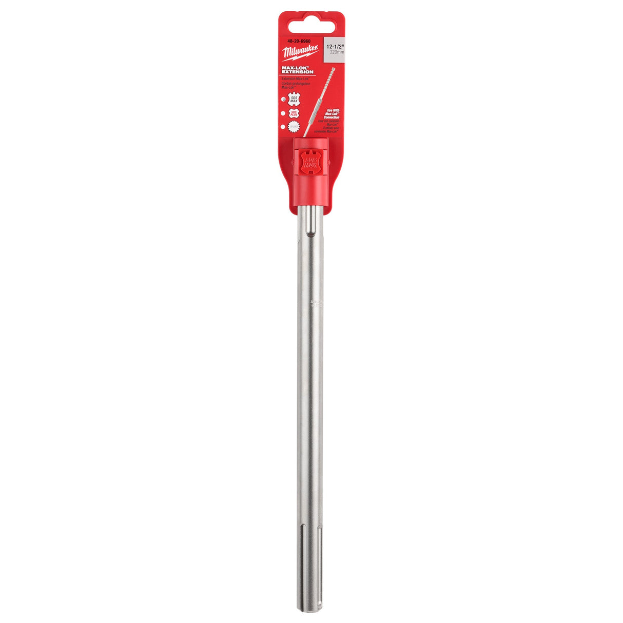 Milwaukee 48 - 20 - 6960 12 - 1/2" Max - Lok™ SDS MAX Adapter - Mississauga Hardware Centre Inc
