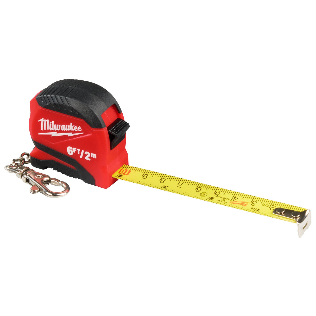 Milwaukee 48 - 22 - 1706 6ft/2m Keychain Tape Measure - Mississauga Hardware Centre Inc