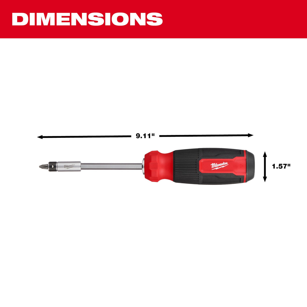 Milwaukee 48 - 22 - 2901 27 - in - 1 Multi - Bit Screwdriver - Mississauga Hardware Centre Inc