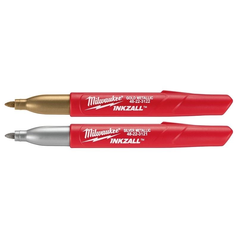 Milwaukee 48 - 22 - 3123 INKZALL Fine Point Metallic Marker - 2pk - Mississauga Hardware Centre Inc