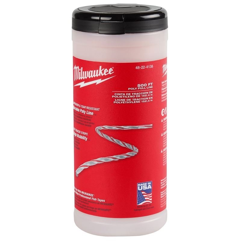 Milwaukee 48 - 22 - 4138 500ft Poly Pull Line - Mississauga Hardware Centre Inc