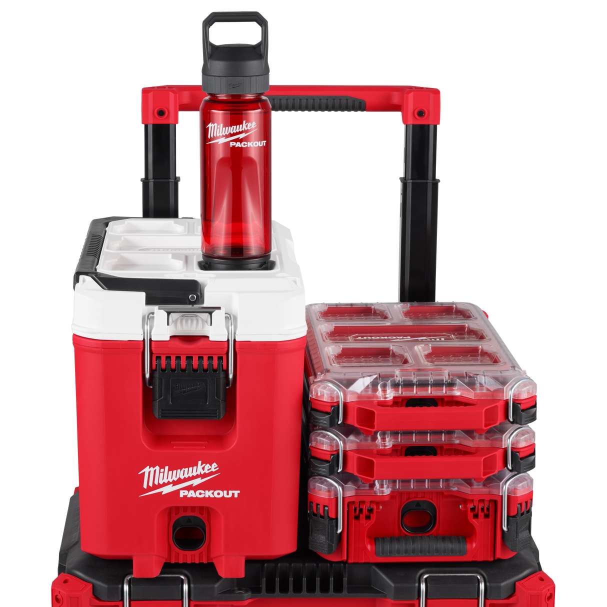 Milwaukee 48 - 22 - 8372R 34oz PACKOUT™ Bottle with Chug Lid - Red - Mississauga Hardware Centre Inc